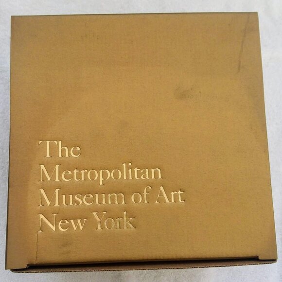 3 Holidfay Christmas Mugs VTG Metropolitan Museum of Art NYC NIB NEW Box - Picture 2 of 8